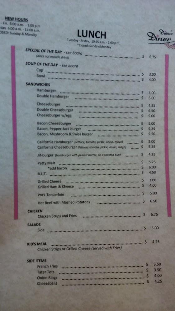 Diana's Diner Omelet